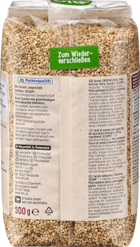 Sesam, ungeschält, 500 g