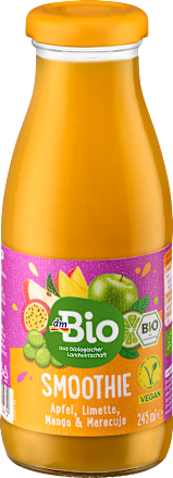 Smoothie, Apfel, Limette, Mango & Maracuja, 245 ml