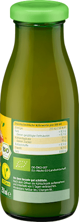 Smoothie, Grün mit Orange, Mango, Spinat & Grünkohl, 250 ml