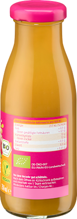 Smoothie, Pfirsich, Ingwer, Apfel & Traube, 250 ml