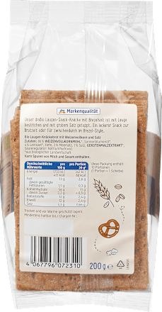 Snack Knäcke Lauge, 200 g