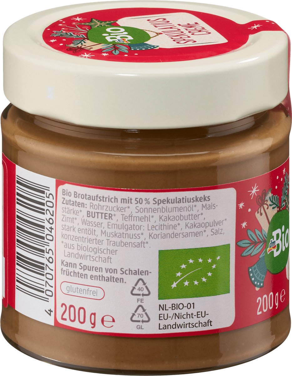 dmBio Spekulatius Creme, 200 g