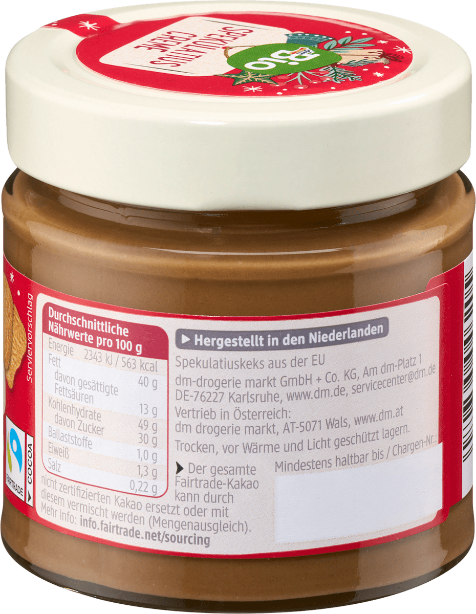 dmBio Spekulatius Creme, 200 g