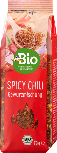 dmBio Spicy Chili, 70 g
