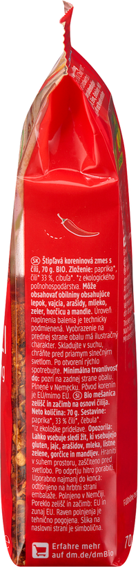 dmBio Spicy Chili, 70 g