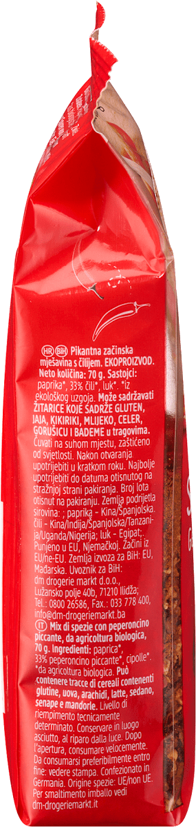 dmBio Spicy Chili, 70 g