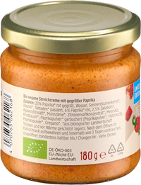 Streichcreme Gegrillte Paprika, 180 g
