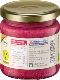 Streichcreme Rote Bete Meerrettich, 180 g
