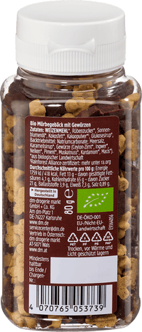 dmBio Streudekor Weihnachtsmix, 80 g