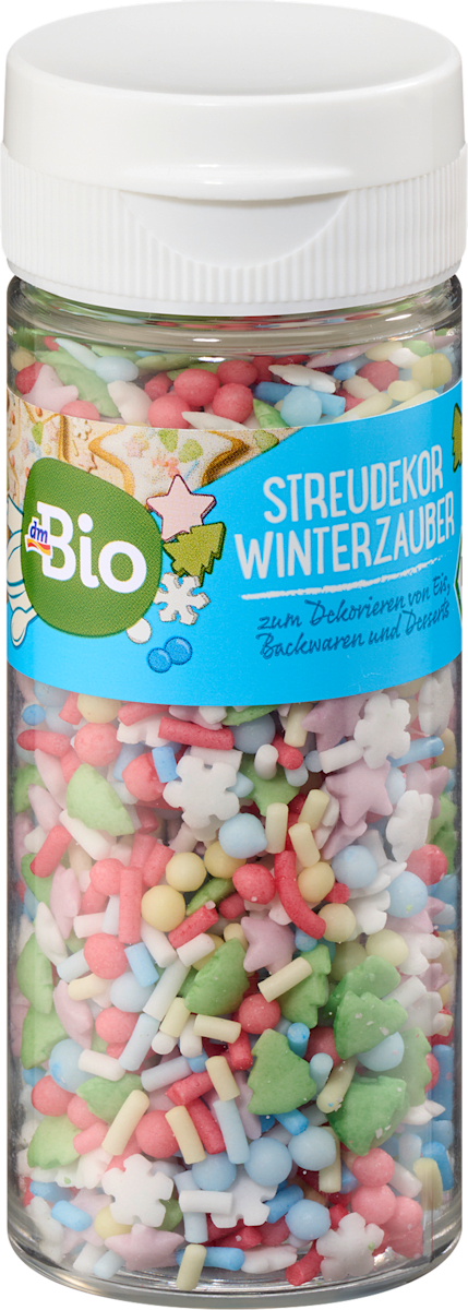dmBio Streudekor Winterzauber, 70 g