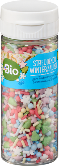 dmBio Streudekor Winterzauber, 70 g