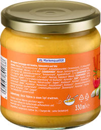 Suppe, Curry mit Tofu, 330 ml