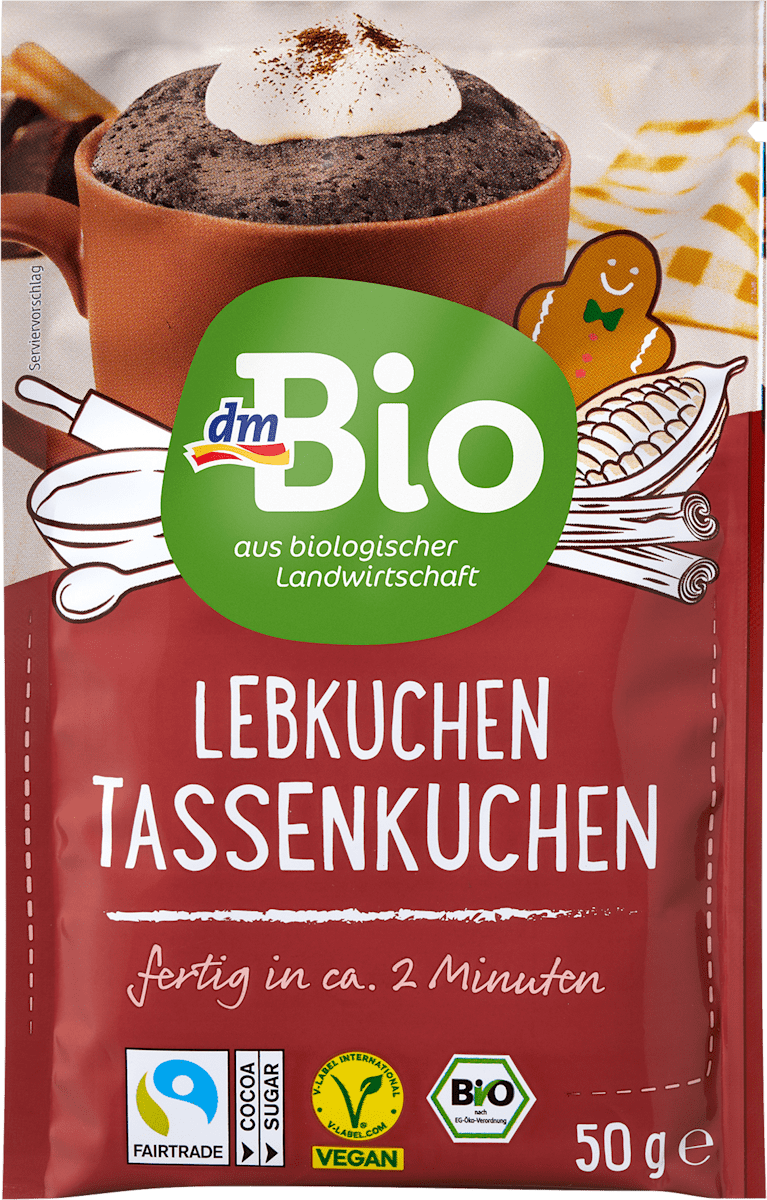 Tassenkuchen, Lebkuchen, 50 g