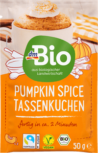dmBio Tassenkuchen, Pumpkin Spice, 50 g