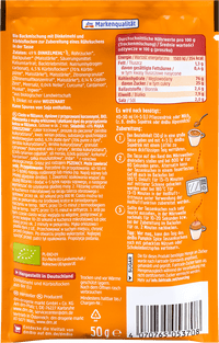 dmBio Tassenkuchen, Pumpkin Spice, 50 g