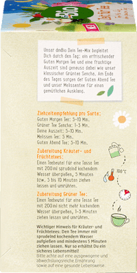 Tee-Mix, Zeit für Tee 5 Sorten (20 Beutel), 31,6 g