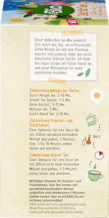 Tee-Mix, Zeit für Tee 5 Sorten (20 Beutel), 31,6 g