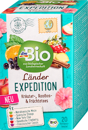 Theeset, Country Expedition 5 Varieties (20 theezakjes), 40 g