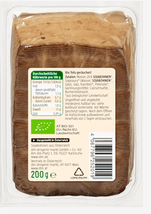 Tofu, geräuchert, 200 g