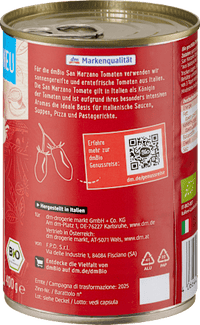 Tomaten ganz, San Marzano, 400 g