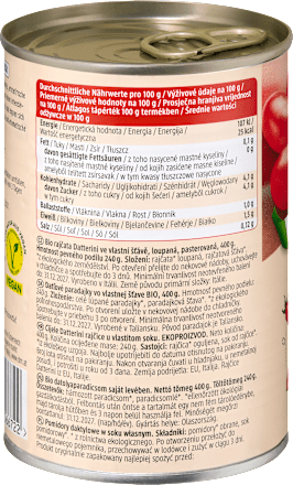 Tomaten ganz & geschält, Datterini, 400 g