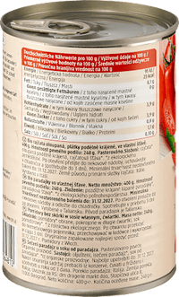 Tomatenfilets geschält, Filetti di Pomodoro, 400 g