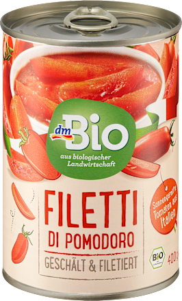 Tomatenfilets geschält, Filetti di Pomodoro, 400 g