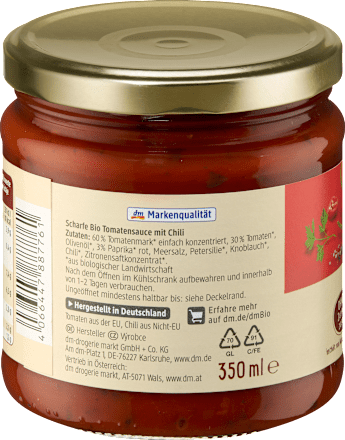 Tomatensauce Arrabbiata, 350 ml
