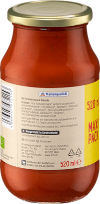 Tomatensauce Klassik, 520 ml