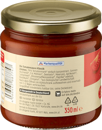 Tomatensauce Klassik, 350 ml