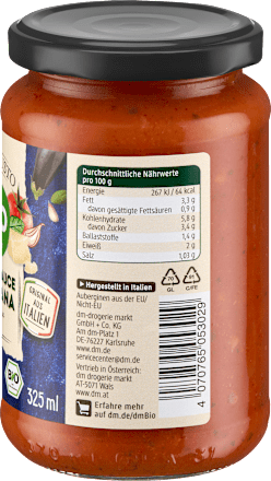 Tomatensauce Melanzana, 325 ml