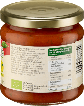 Tomatensoße Kräuter, 350 ml