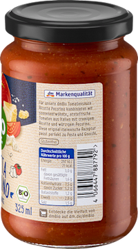 Tomatensoße, Ricotta Pecorino, 325 ml