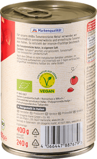 Tomatenstücke natur, 400 g