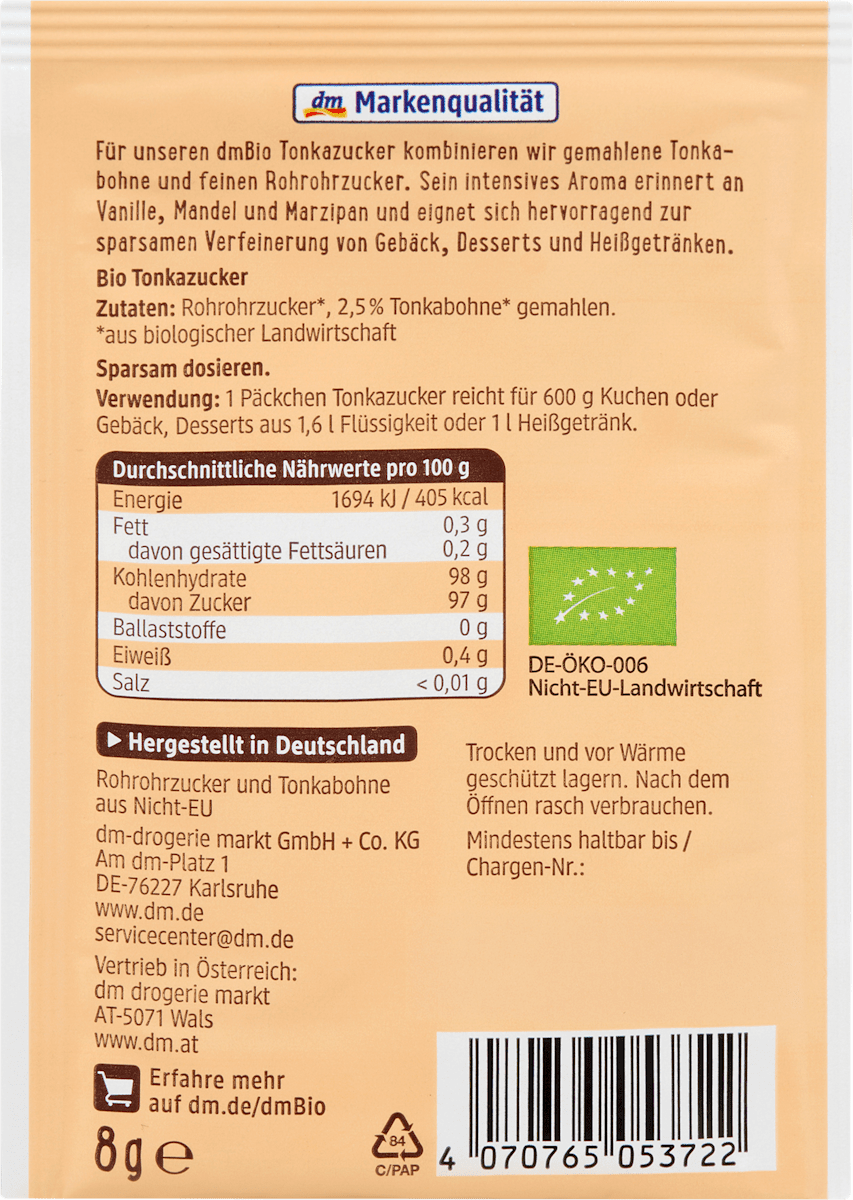 Tonkazucker, 16 g