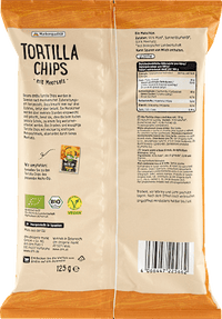 Tortilla Chips mit Meersalz, 125 g