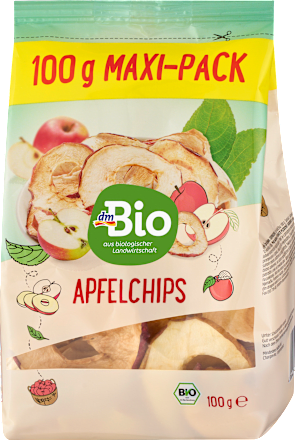 Trockenfrüchte, Apfelchips, 100 g