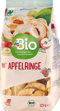 Trockenfrüchte, Apfelringe, 125 g