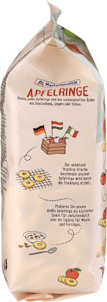 Trockenfrüchte, Apfelringe, 125 g
