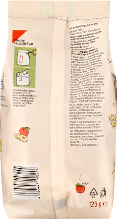 Trockenfrüchte, Apfelringe, 125 g