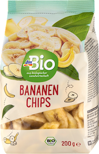 Trockenfrüchte, Bananenchips, 200 g