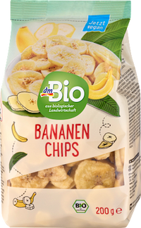 Trockenfrüchte, Bananenchips, 200 g