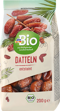 Trockenfrüchte, Datteln entsteint, 200 g