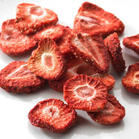 Gedroogd fruit, gevriesdroogde aardbeienschijfjes, 25 g