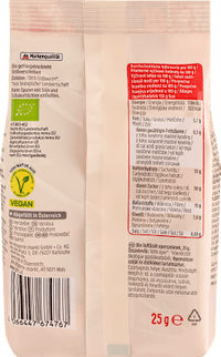 Gedroogd fruit, gevriesdroogde aardbeienschijfjes, 25 g