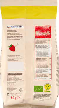 Trockenfrüchte, Erdbeerscheiben gefriergetrocknet, 60 g