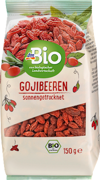 Trockenfrüchte, Gojibeeren sonnengetrocknet, 150 g