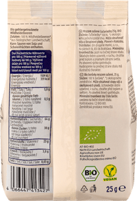 Gedroogd fruit, gevriesdroogde bosbessen, 25 g
