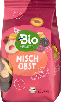 Trockenfrüchte, Mischobst, 200 g
