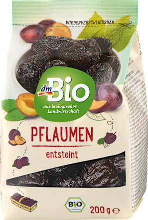 Trockenfrüchte, Pflaumen entsteint, 200 g